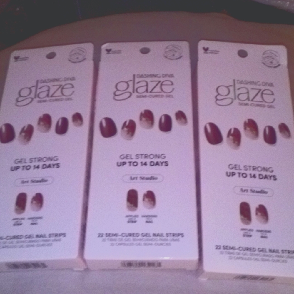 Dashing diva cured gel nails